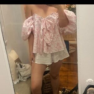 Caroline constas off the shoulder top